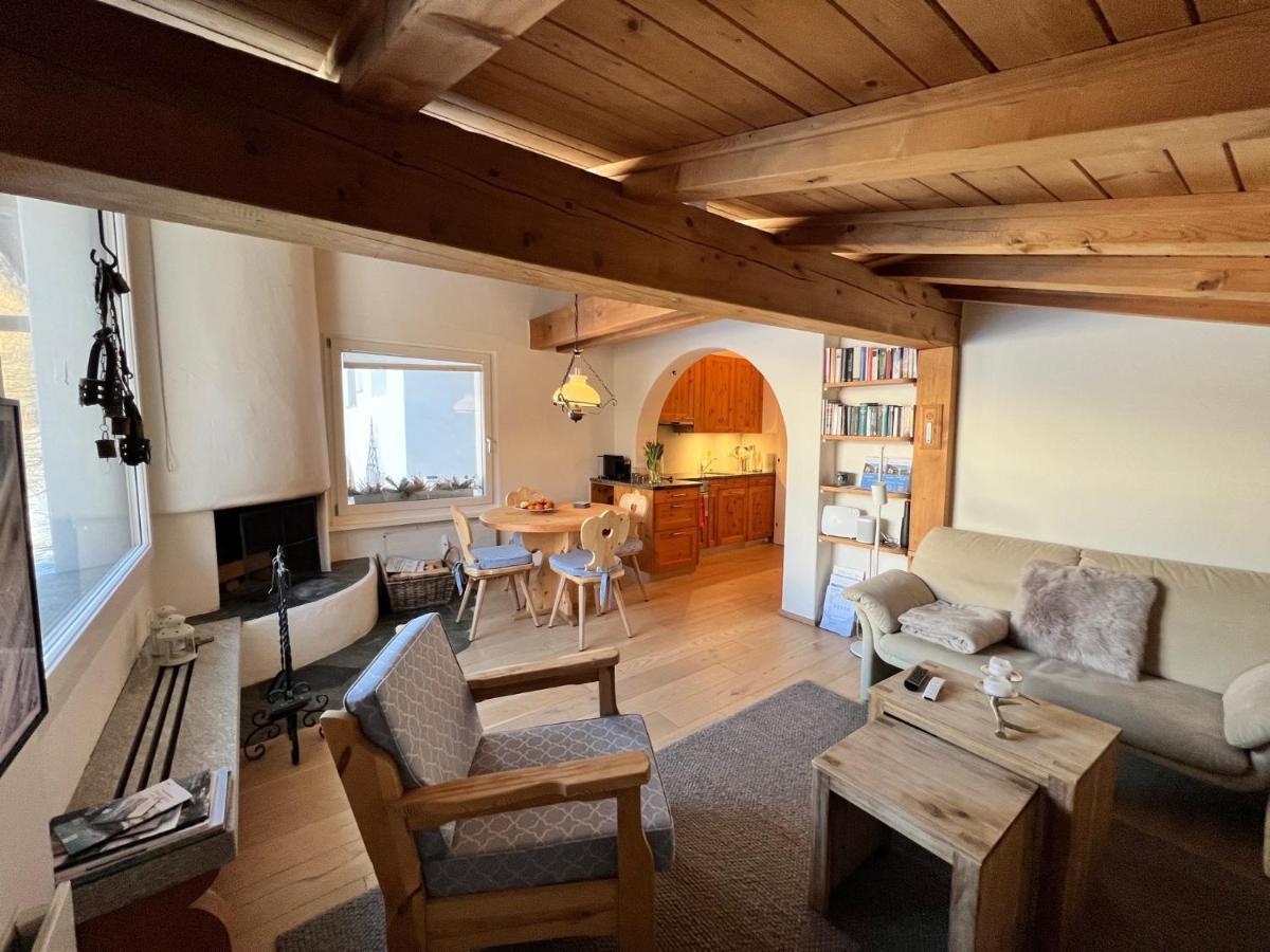 Ferienwohnung Chesa Suot Ovas Sils im Engadin Zimmer foto