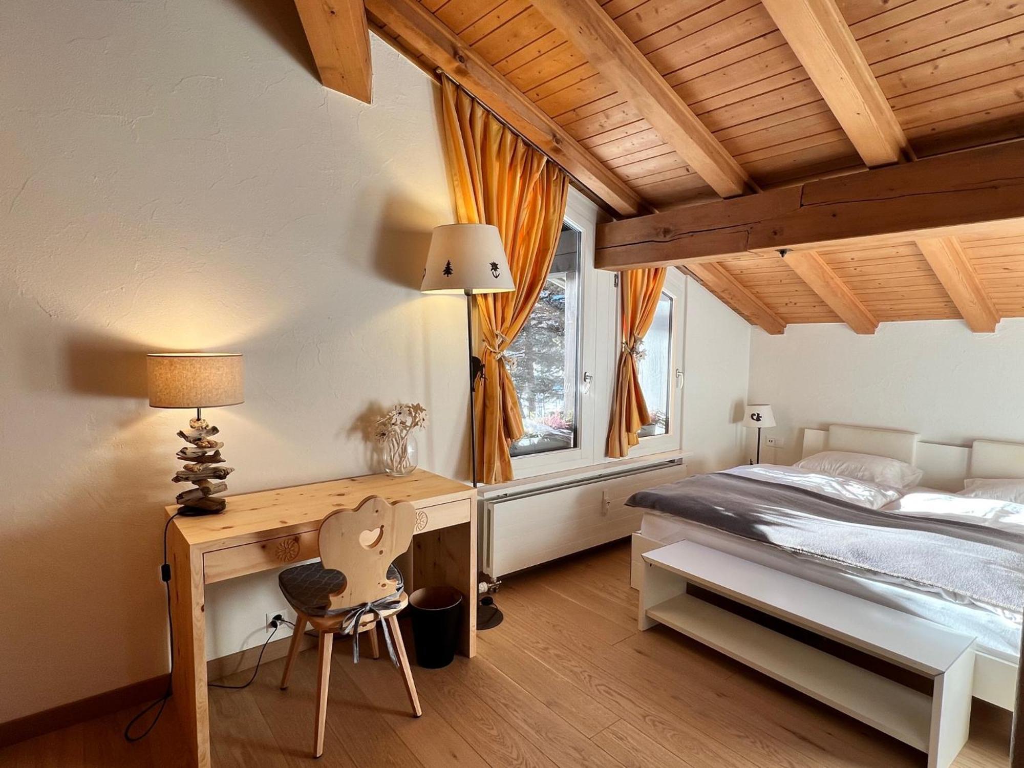 Ferienwohnung Chesa Suot Ovas Sils im Engadin Zimmer foto