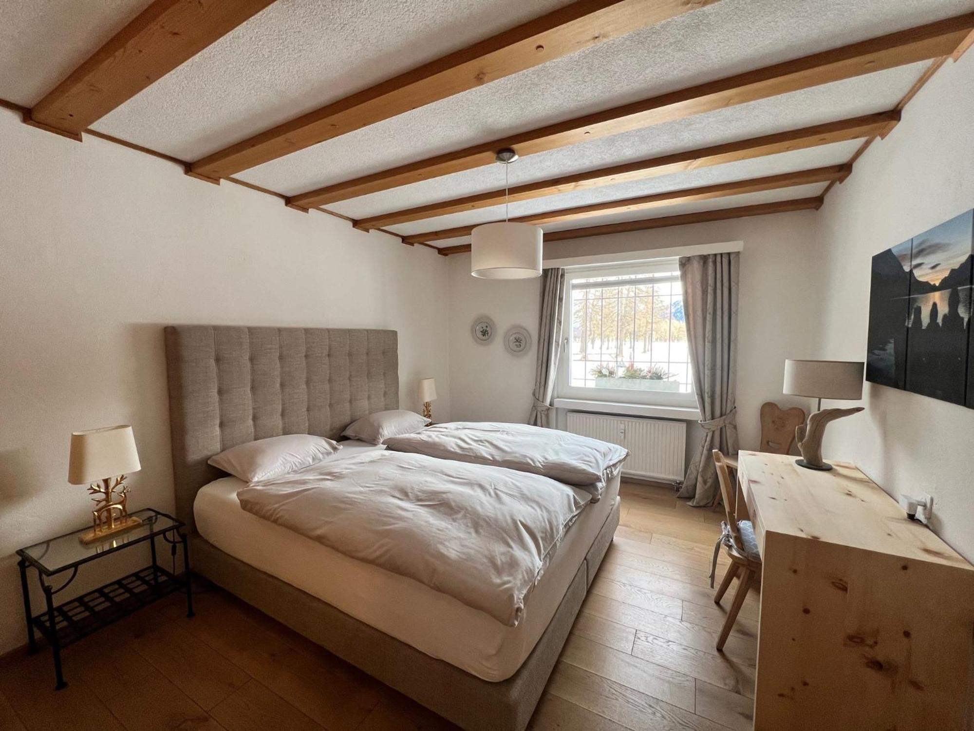 Ferienwohnung Chesa Suot Ovas Sils im Engadin Zimmer foto