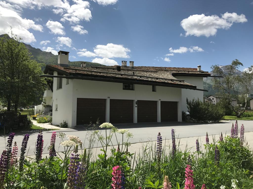 Ferienwohnung Chesa Suot Ovas Sils im Engadin Exterior foto