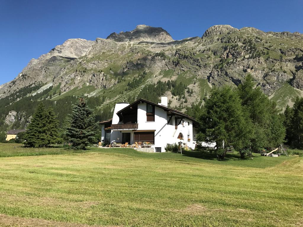 Ferienwohnung Chesa Suot Ovas Sils im Engadin Exterior foto