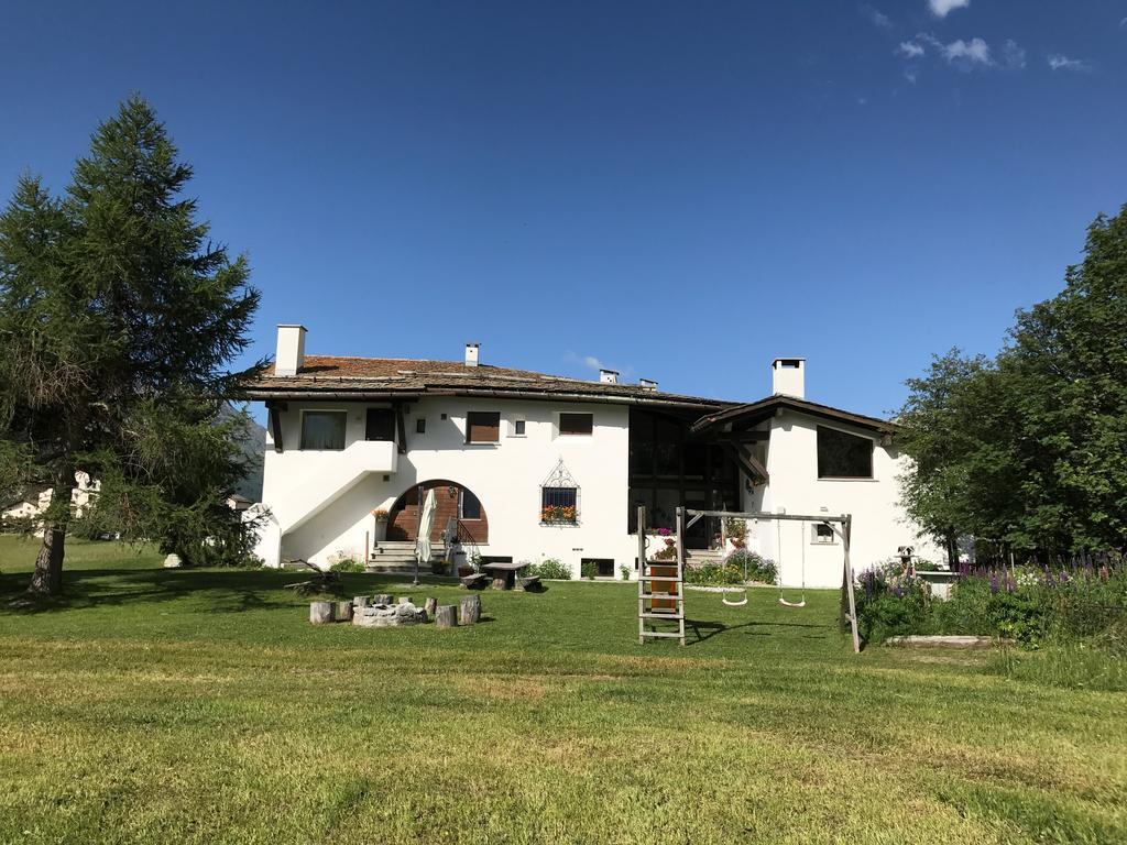 Ferienwohnung Chesa Suot Ovas Sils im Engadin Exterior foto
