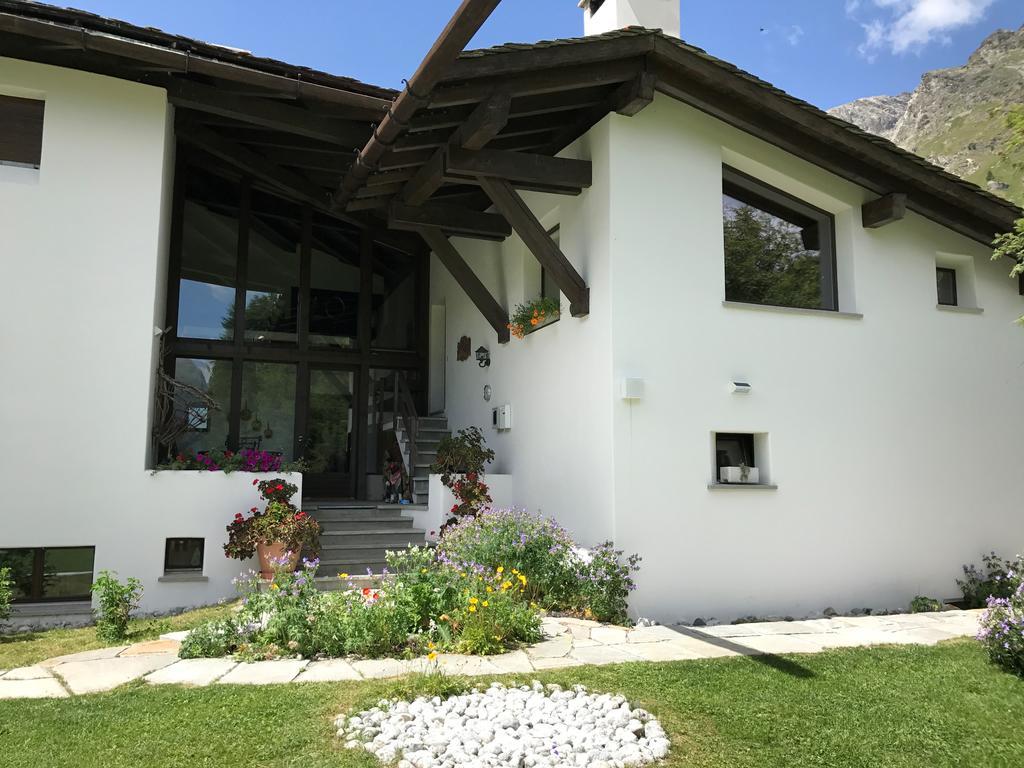 Ferienwohnung Chesa Suot Ovas Sils im Engadin Exterior foto